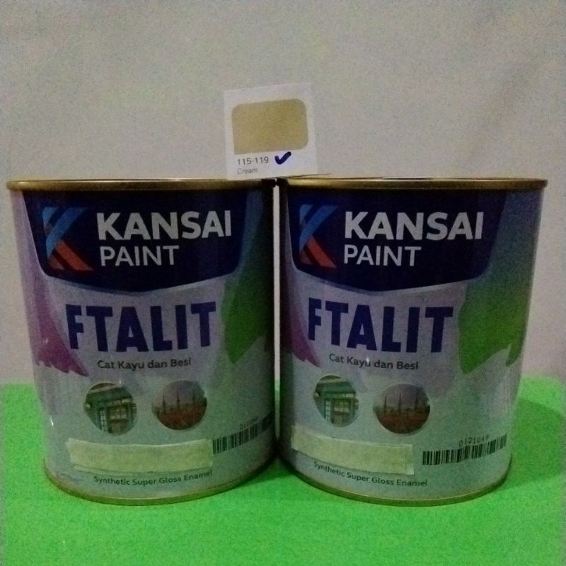 Ftalit 119 Cream / Cat Kayu & Besi 1Ltr