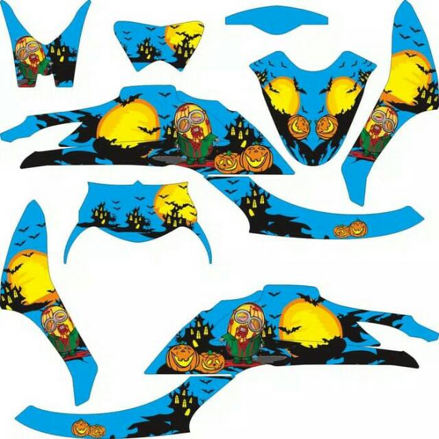 Sticker Fino Fi Fullbody Zombie Minion