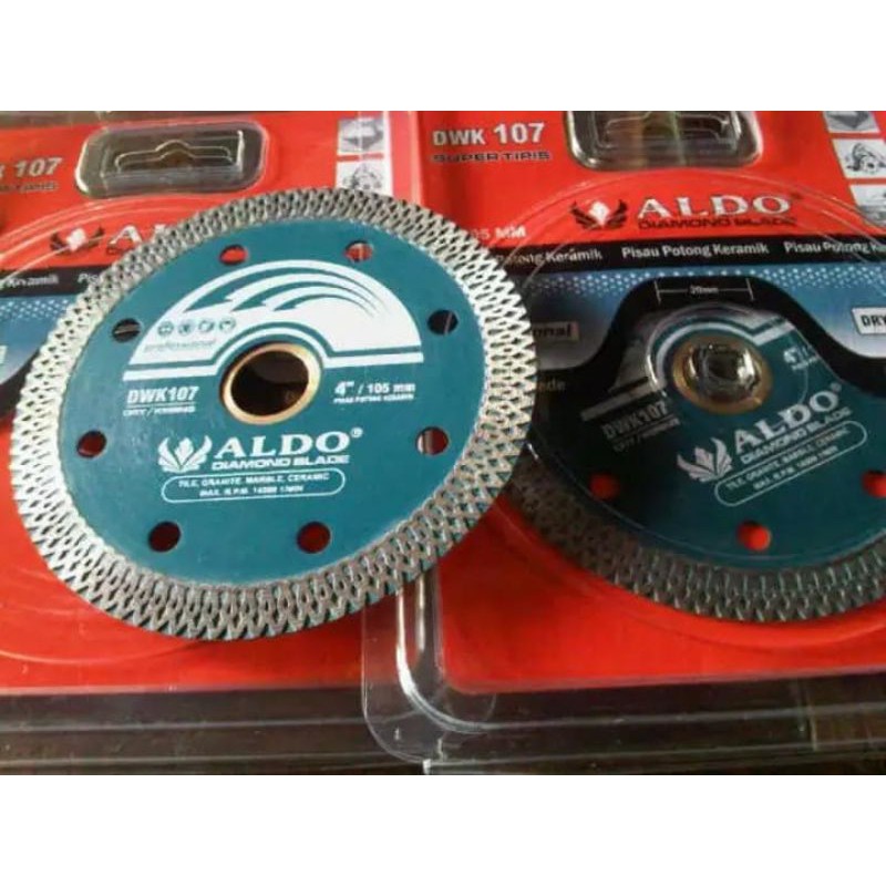 Aldo DWK 107 Diamond Wheel Mata Gerinda Potong Keramik Granit Super Tipis