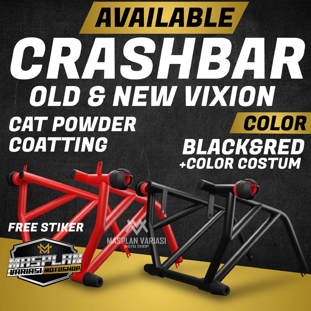 Crashbar New Vixion Crashbar Old Vixion
