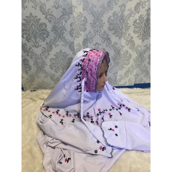 Mukena kudus bordil mlati