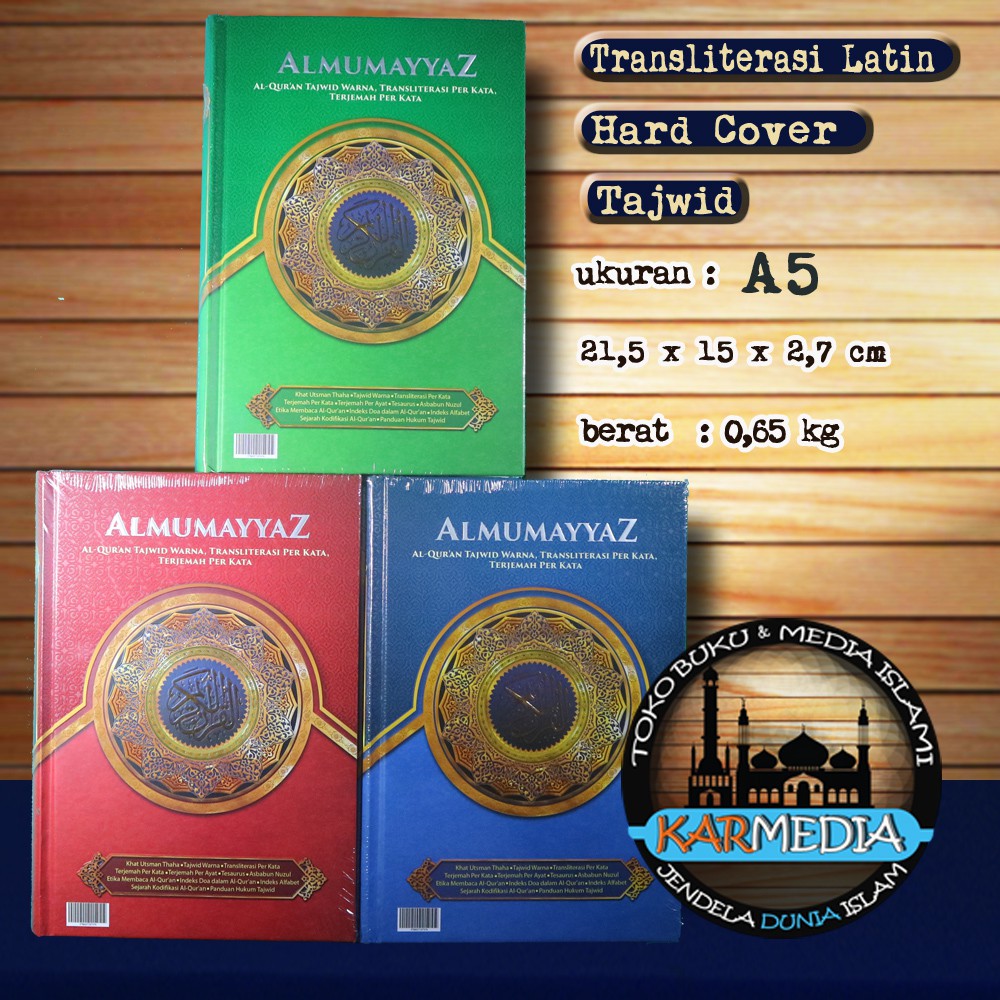 Al Quran Al Wasim A5 Terjemah Perkata Tajwid