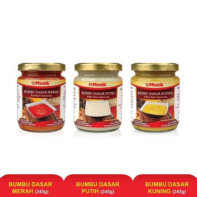 

BISA BAYAR DITEMPAT MUNIK Paket Lengkap Aneka Bumbu Dasar 245gr (3btl) TERBARU Kode 1113