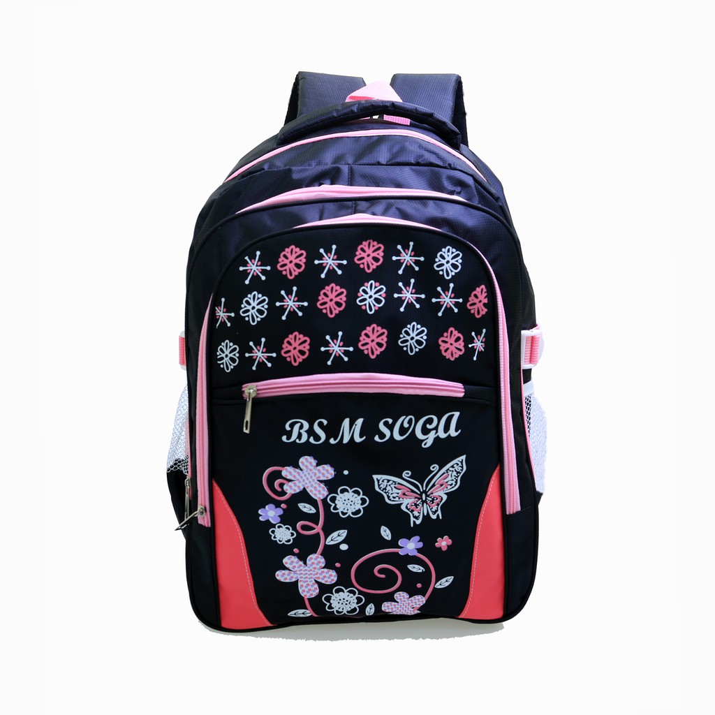 Tas Anak Perempuan Ransel Sekolah Anak Remaja Sd-SMP-SMA Butterfly Bags BM-05