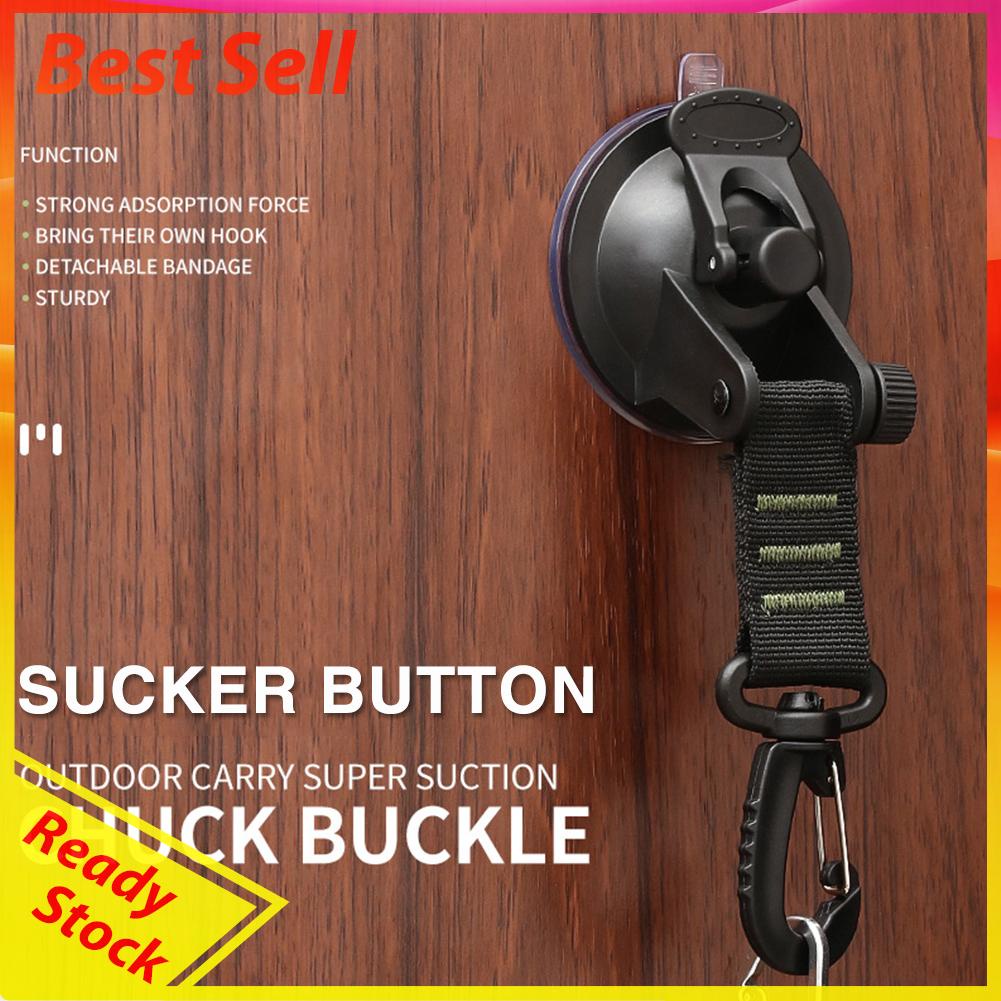 Kait Jangkar Dengan Suction Cup Untuk Outdoor / Camping / Hiking