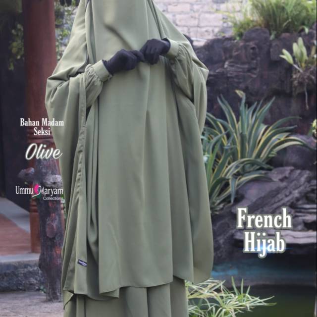 Gamis French Hijab by ummu maryam
