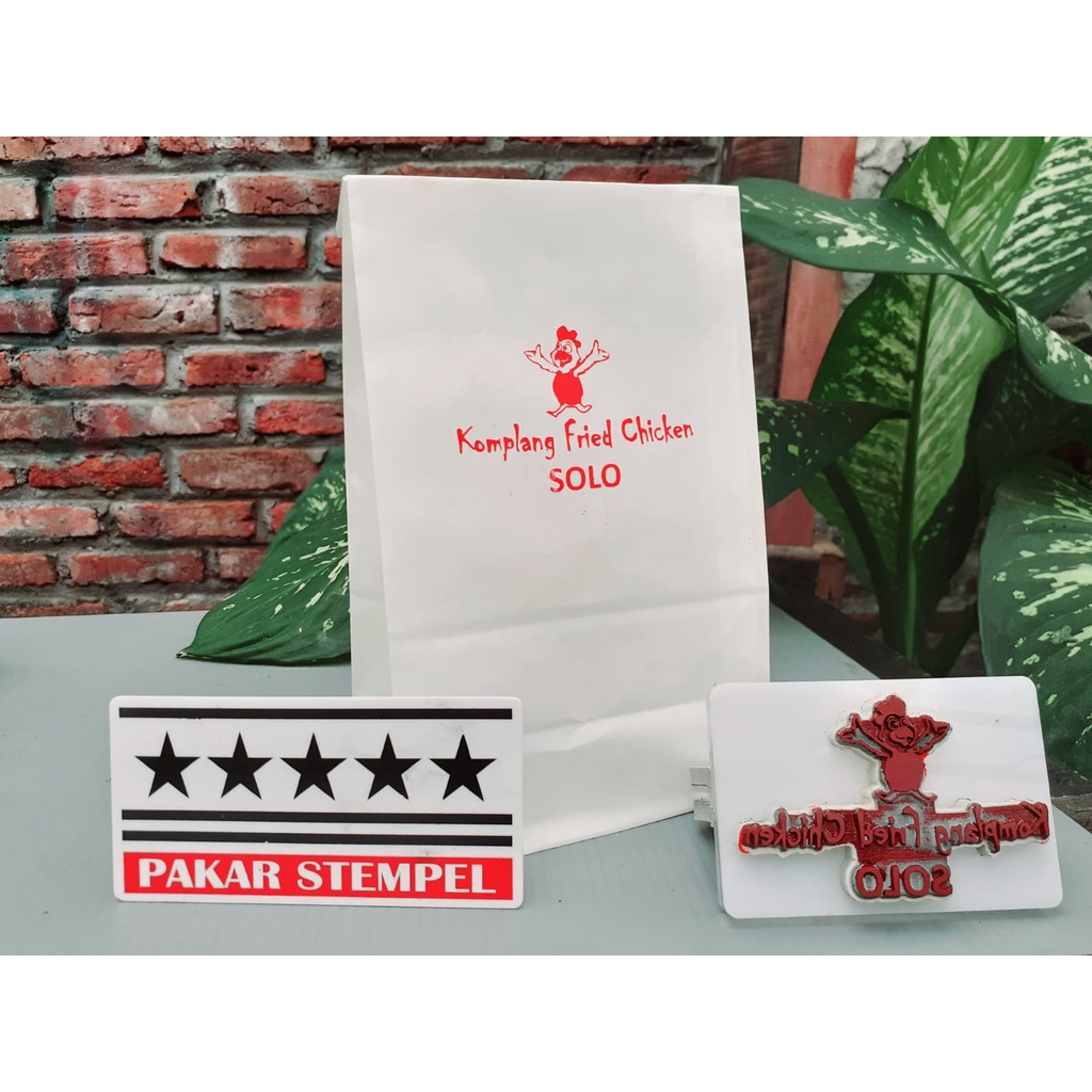 

Jual Stempel Sablon PaperFood Stempel Kemasan Paper Kemasan Makanan