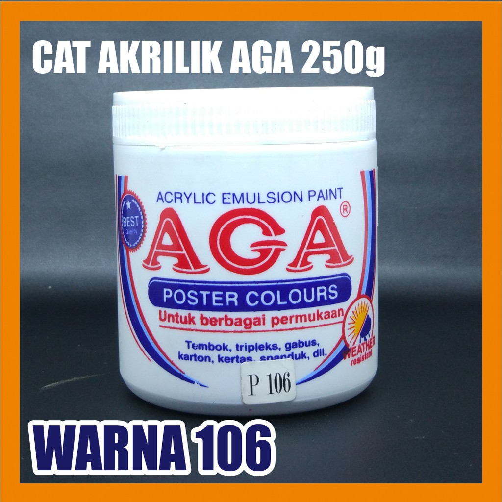 

Cat Akrilik AGA Warna 106 250g