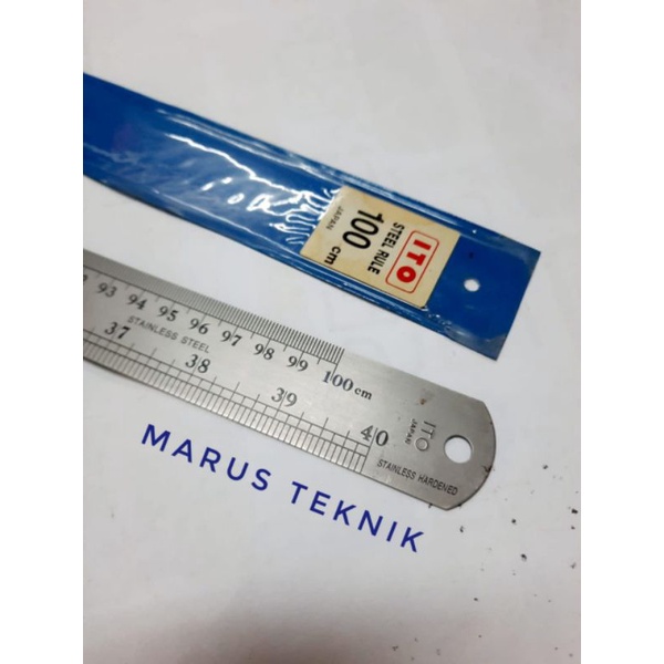 

Baru Penggaris Baja /Mistar Baja Ss 100Cm Ito Asli Made In Japan