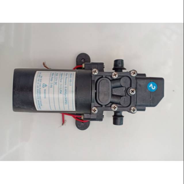 Pompa dinamo sprayer electrik 12v dc soket soket