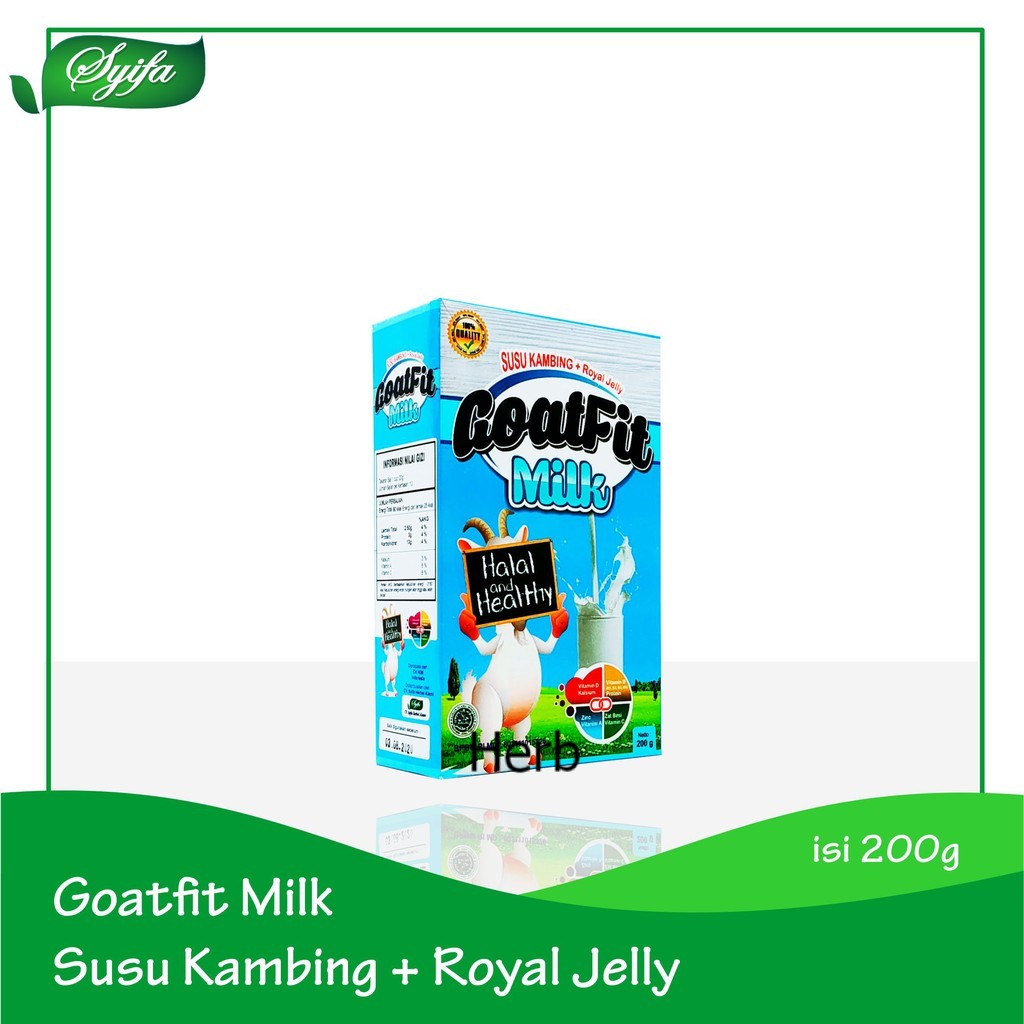

GoatFit Milk Susu Kambing Plus Royal Jelly