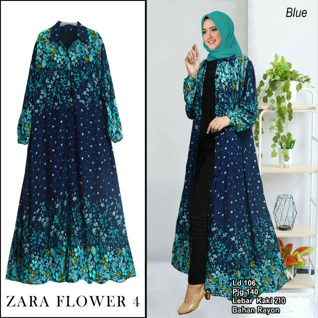 Zara flower maxi,  outer,  longcardy