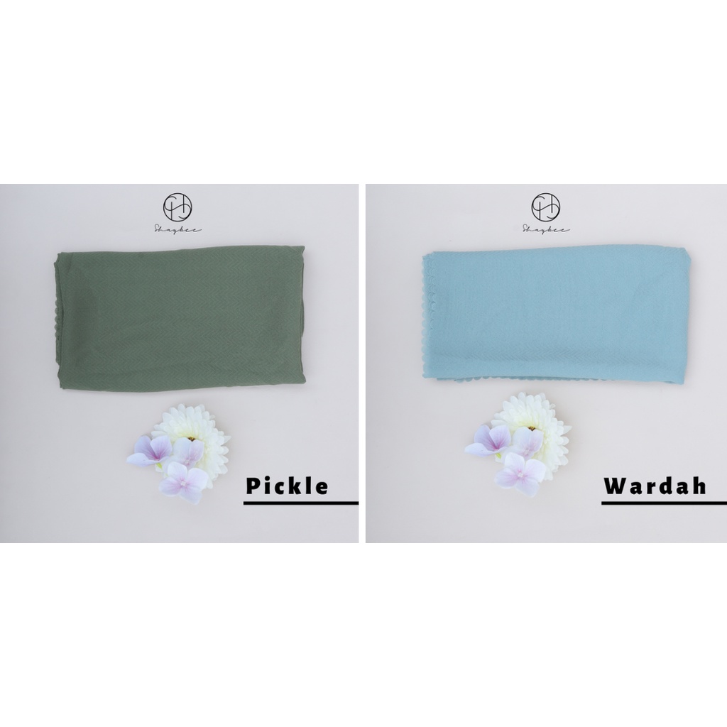Hijab Potton Venus Segiempat | Bahan Pollycotton Venus | Hijab Daily By Shaybee.id-6