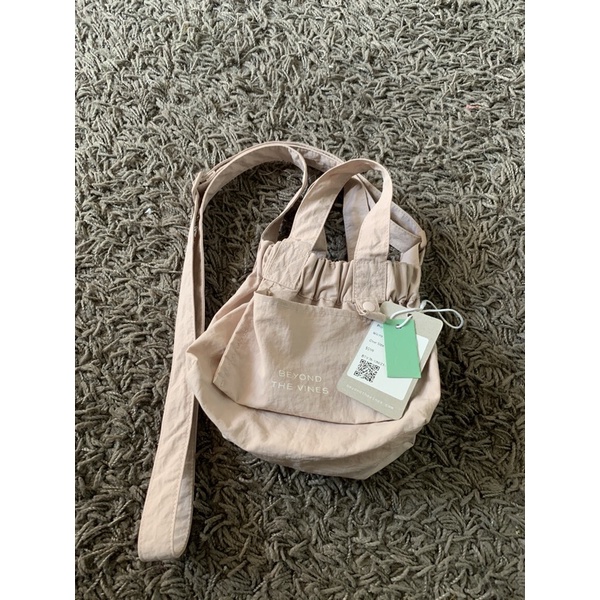 Btv micro dumpling bag blush (preloved)