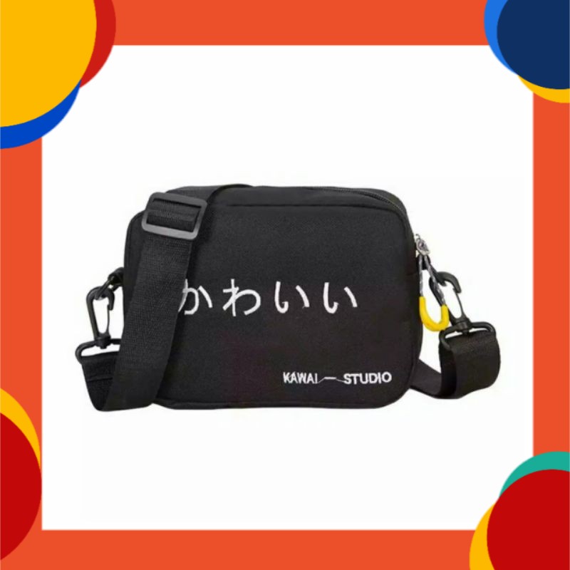 [COD] HARUKA - Tas selempang slingbag mini fashion wanita cewek remaja korea kekinian terbaru murah