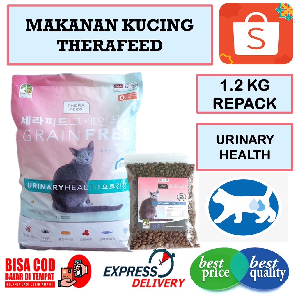 Makanan Kucing  1.2 kg Grain Free