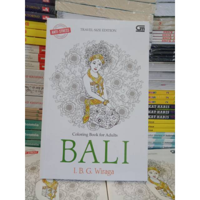 Download Buku Mewarnai Bali Coloring Book For Adults Bali Mewarnai Anti Stress Shopee Indonesia