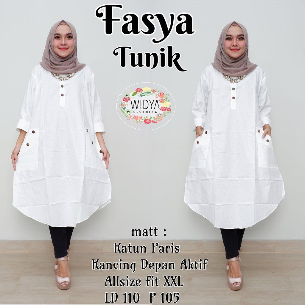 LD 110 Atasan Muslimah XXL Baju Tunik Jumbo Kekinian LD 110 Atasan Muslimah XXL Baju Tunik Jumbo Kekinian