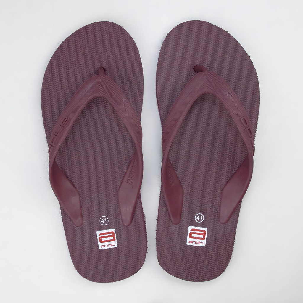 SANDAL JEPIT ANDO HAWAII ORIGINAL FULL RUBBER KARET ALAMI 38 46 KUALITAS IMPORT TAHAN AIR ANTI SLIP