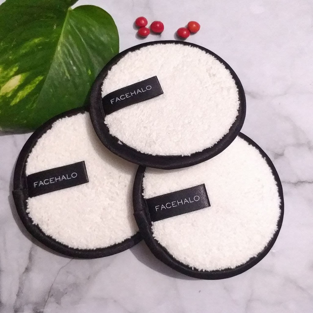 Pembersih make up - Pembersih Wajah ajaib - Makeup remover - Face Halo Grosir Isi 3