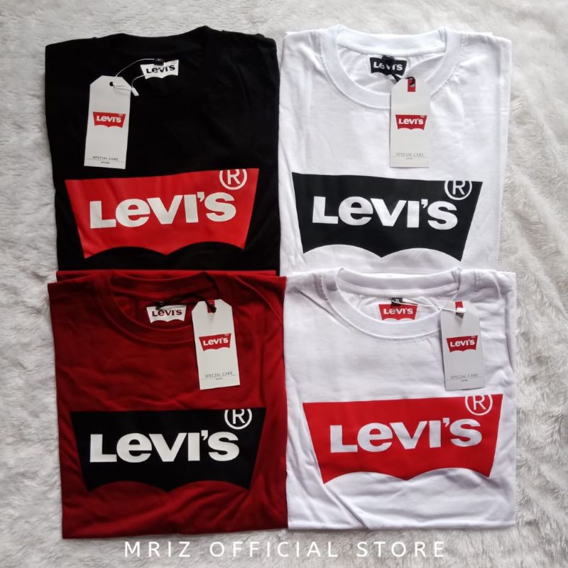 Kaos Levis Lengan Pendek Bahan Katun Combed 24s