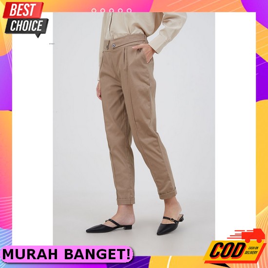 Celana Kulot Premium - Kulot Linen Import - Celana Kulot Linen - Highw Berrybenka - Celana Bahan Sop