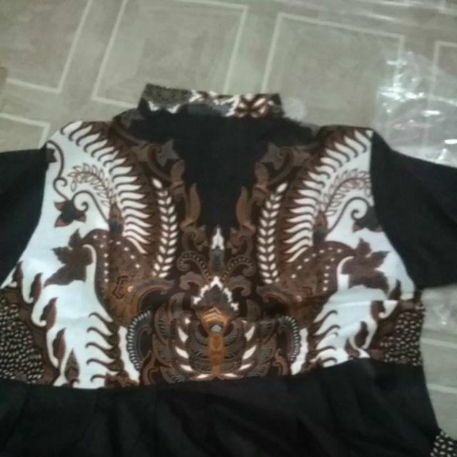 Maura Couple - Sania Ruffle Batik Couple Ori Ndoro Jowi Dnt Garansi Termurah