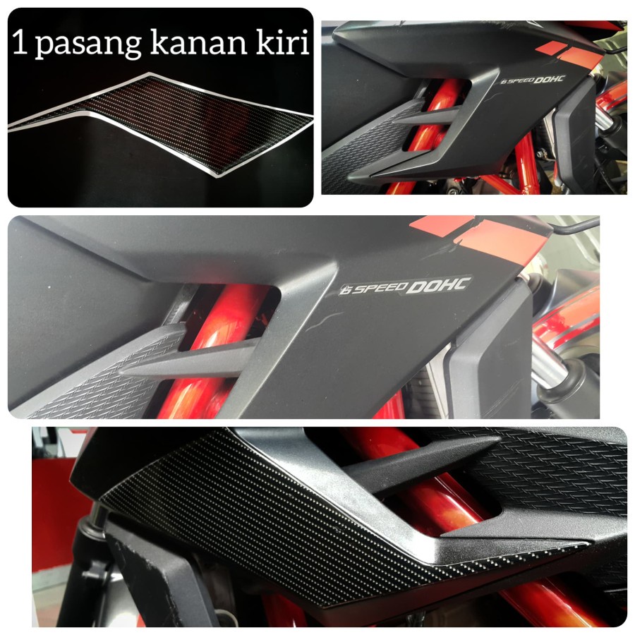 CB150R streetfire side fairing Sticker cover pad  3D
