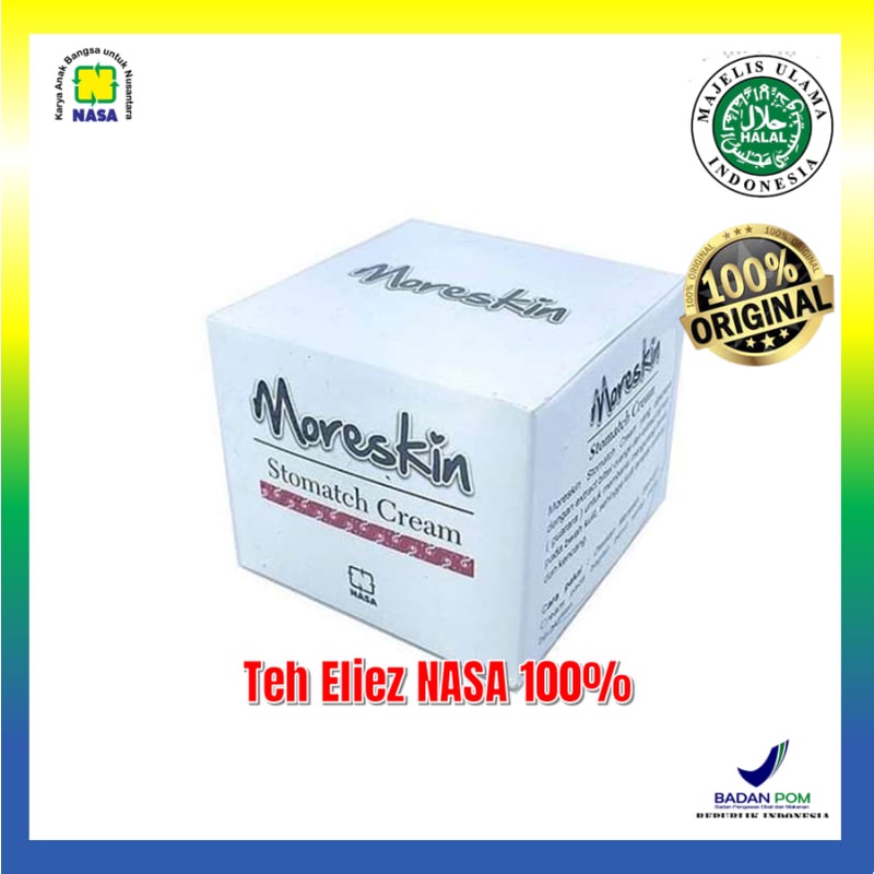 ORI Cream Pengecil Perut Moreskin Stomach - Cream Pengecil Paha Bpom Nasa NASA100%