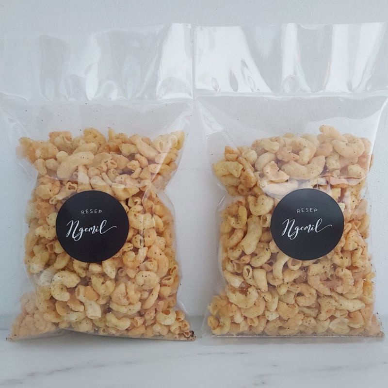 

Keripik - NISIN GURIH - Makaroni Asin - Makaroni Gurih - Resep Ngemil