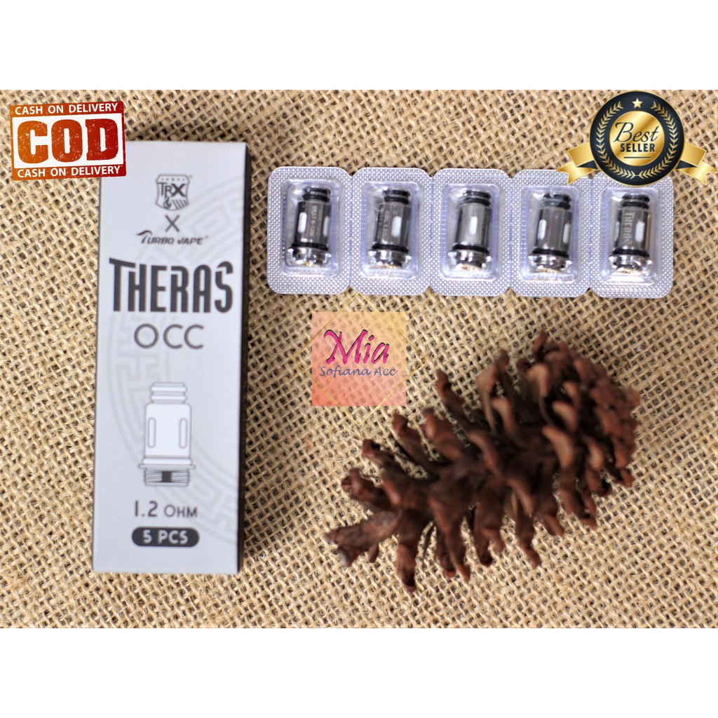 COIL THERAS 1.2ohm Reg AUTHENTIC HARGA 1 PCS