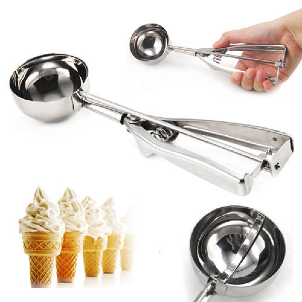 Populer Sendok Es Krim Fashion Tumbuk Kentang Dapur Rumah Stainless Steel