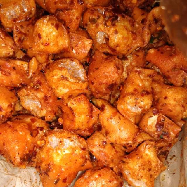 

Somay mini kering Extra pedas Daun jeruk Netto 200 gram