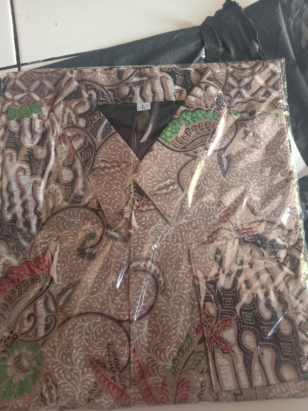 [full Furing] Kemeja Batik Pria Lengan Panjang Sasmakha Bahan Katun Sragenan By Kanaya