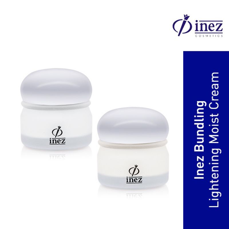 Inez Everyday Everynight Lightening Cream / paket pencerah wajah