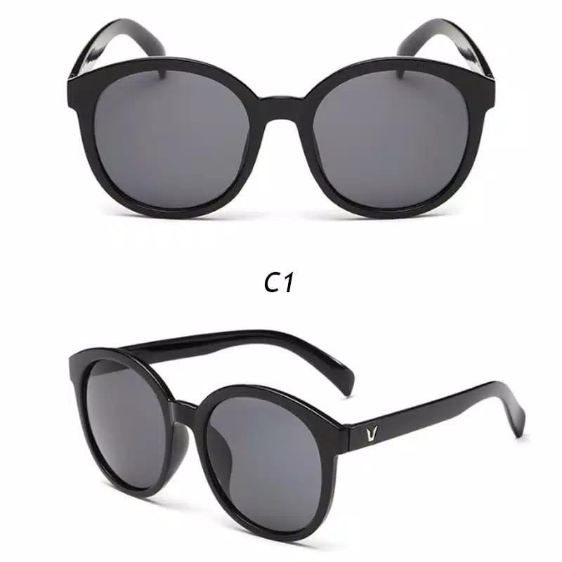 (COD) Kacamata Hitam Korean Fashion Kacamata Anti UV Sunglasses MALLSHOPPING