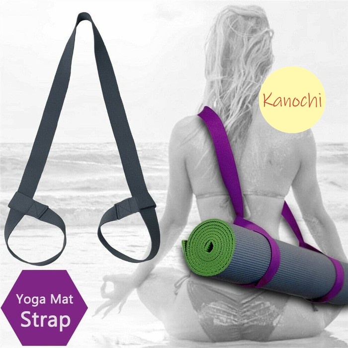 Tas Yoga Mat Sarung Strap Belt Stretch Resistance Band Gym Tali Fitnes