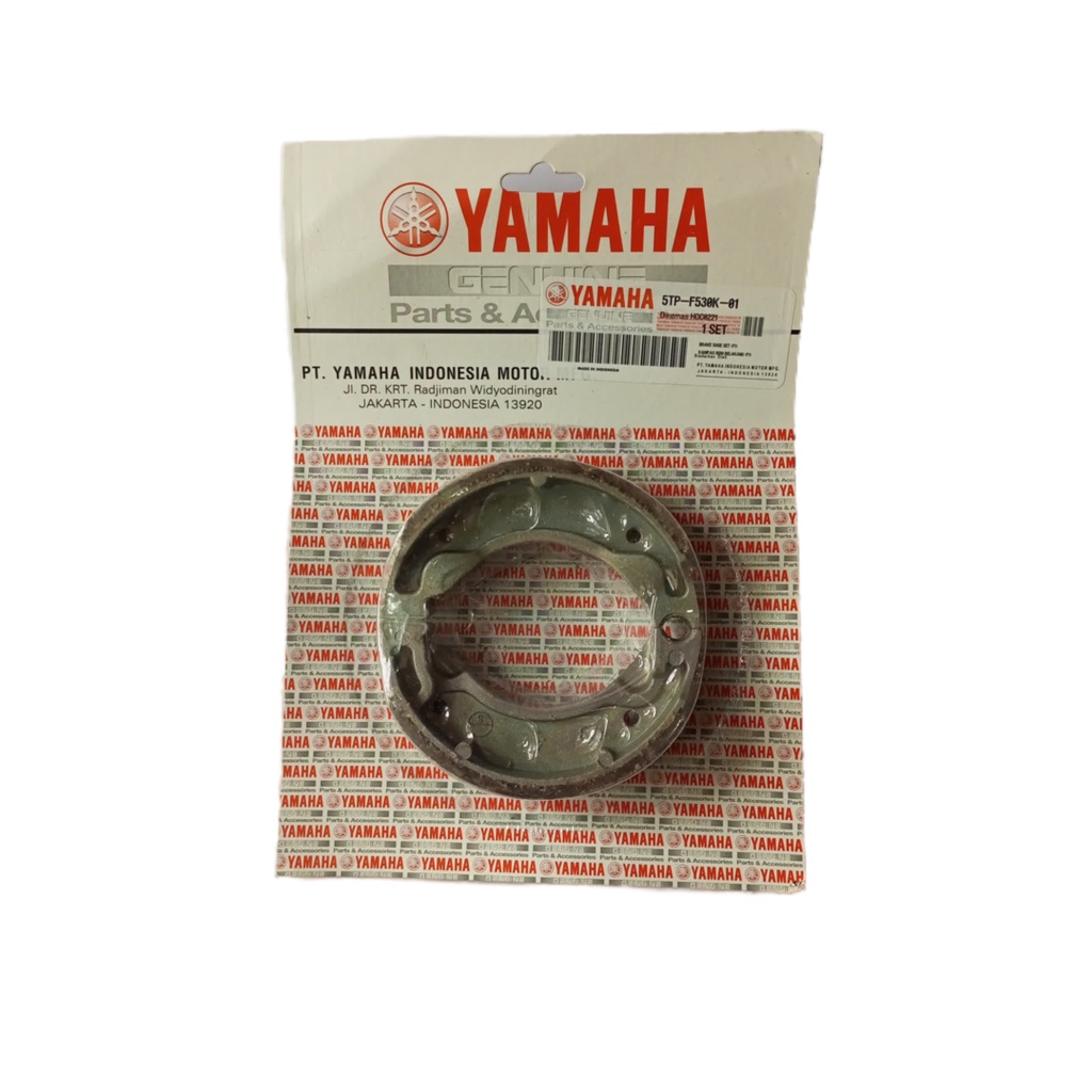 Kampas Belakang 5TP - Kampas Rem Jupiter Z