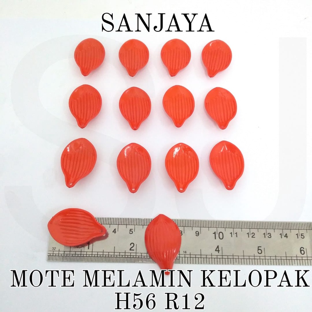 MOTE MELAMIN / MANIK SENDOK / MANIK MELAMIN SENDOK / MOTE MELAMIN KELOPAK H56