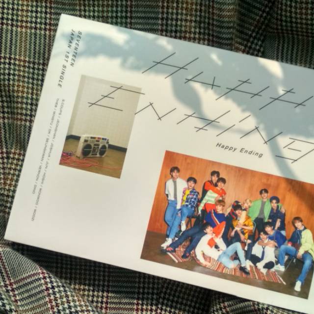 READY ALBUM SEVENTEEN HAPPY ENDING limited C VER ALBUM ONLY KPOP CARAT JAPAN WONWOO KPOP SEVENTEEN