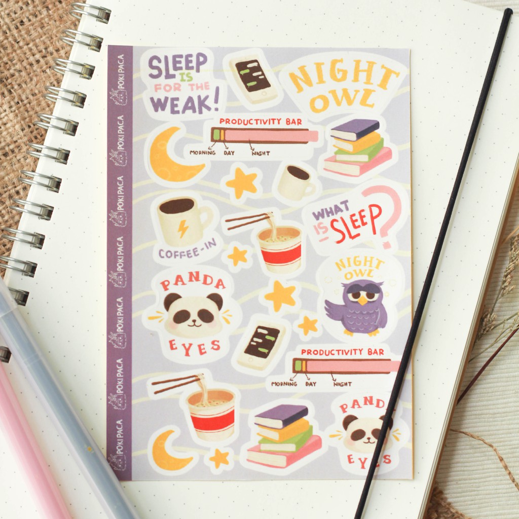 

Sticker Night Owl POKIPACA