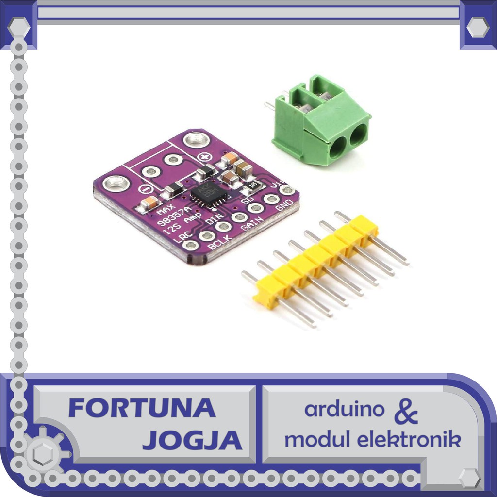 Modul Max98357 I2S Interface DAC 3.2W Class D Mono Audio Amplifier