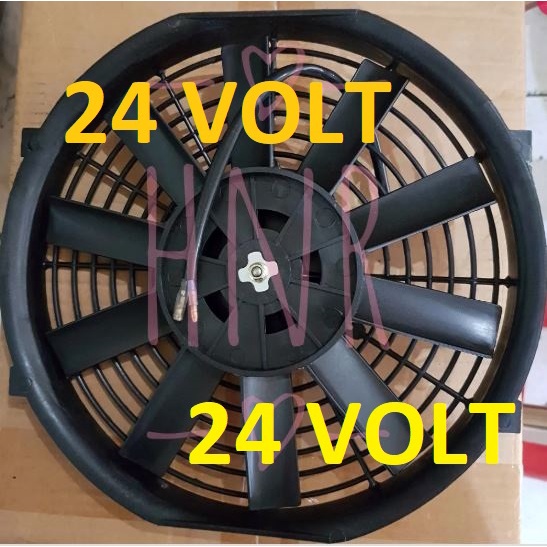 ExtraFan Extra Fan Ekstra Fan AC Mobil Rangka Plastik Fan AC 10 INCI 24 VOLT