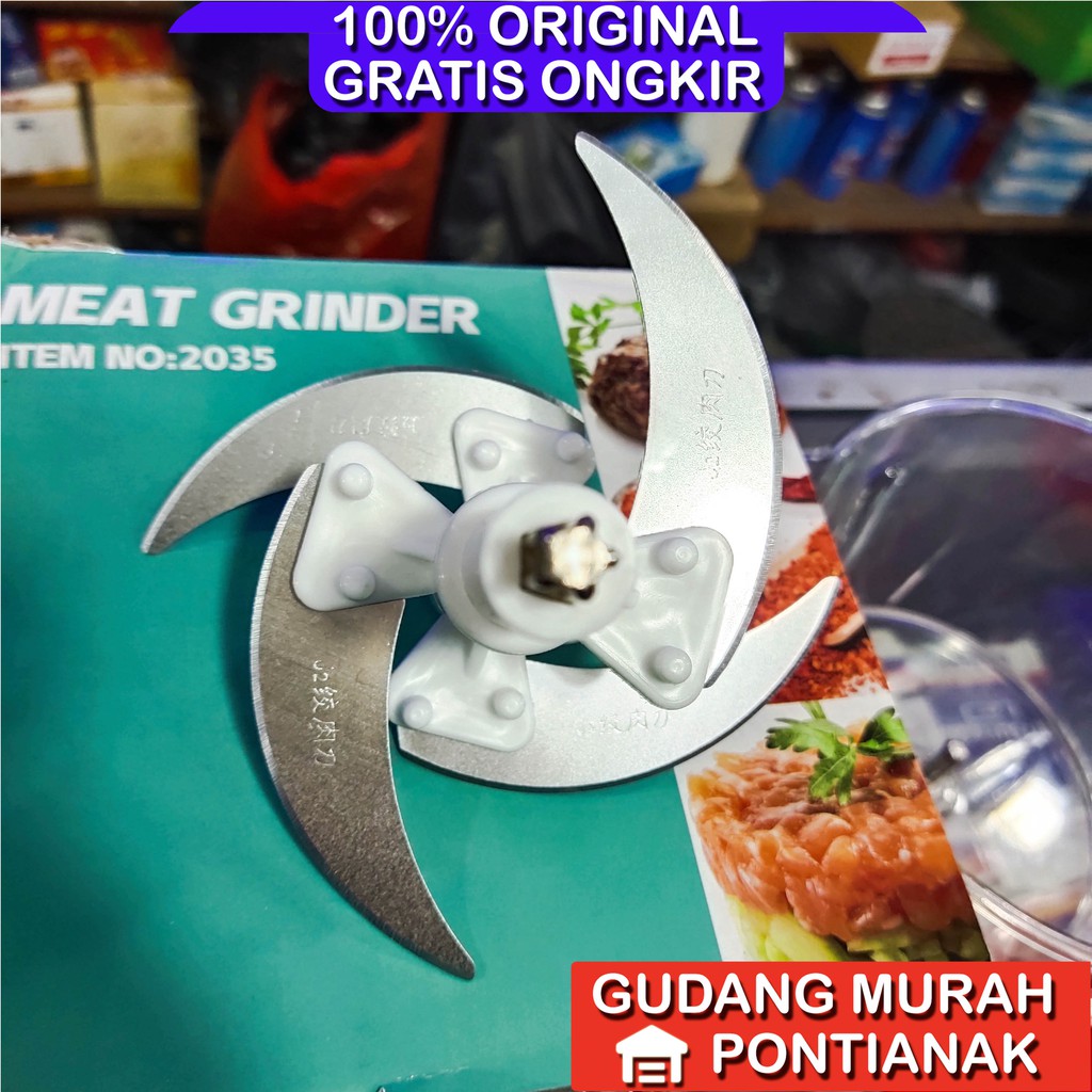 Chopper Kapsul Capsul Meat Grinder Blender Food Processor Penggiling Gilingan Daging UKURAN JUMBO