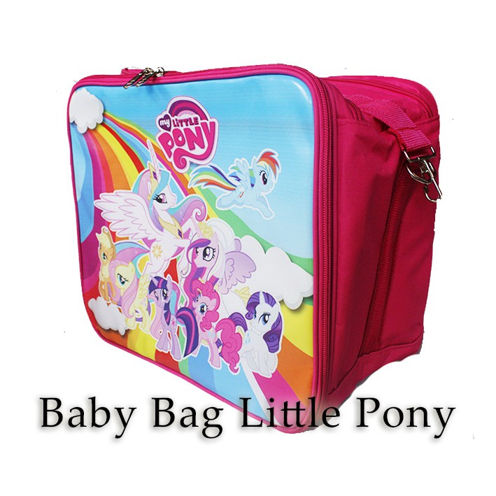 Sweet Honey ~ Sale Tas Perlengkapan Baju Bayi Baby Bag Karakter Little Pony 3in1