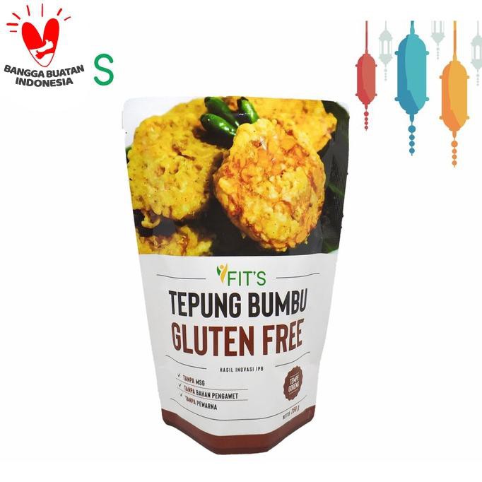 

Diskon Makanan Tepung Bumbu Gorengan Gluten Free NON MSG 250gr FITS - Tepung Gorengan