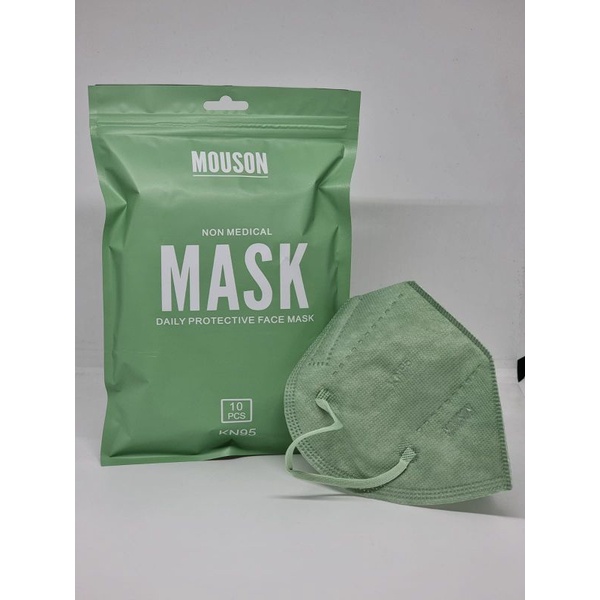 masker kn95 mouson - hijau