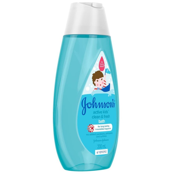 ☘️ CHAROZA ☘️ JOHNSONS / JOHNSON Baby Bath Blue / Active Kids Clean &amp; Fresh Bath
