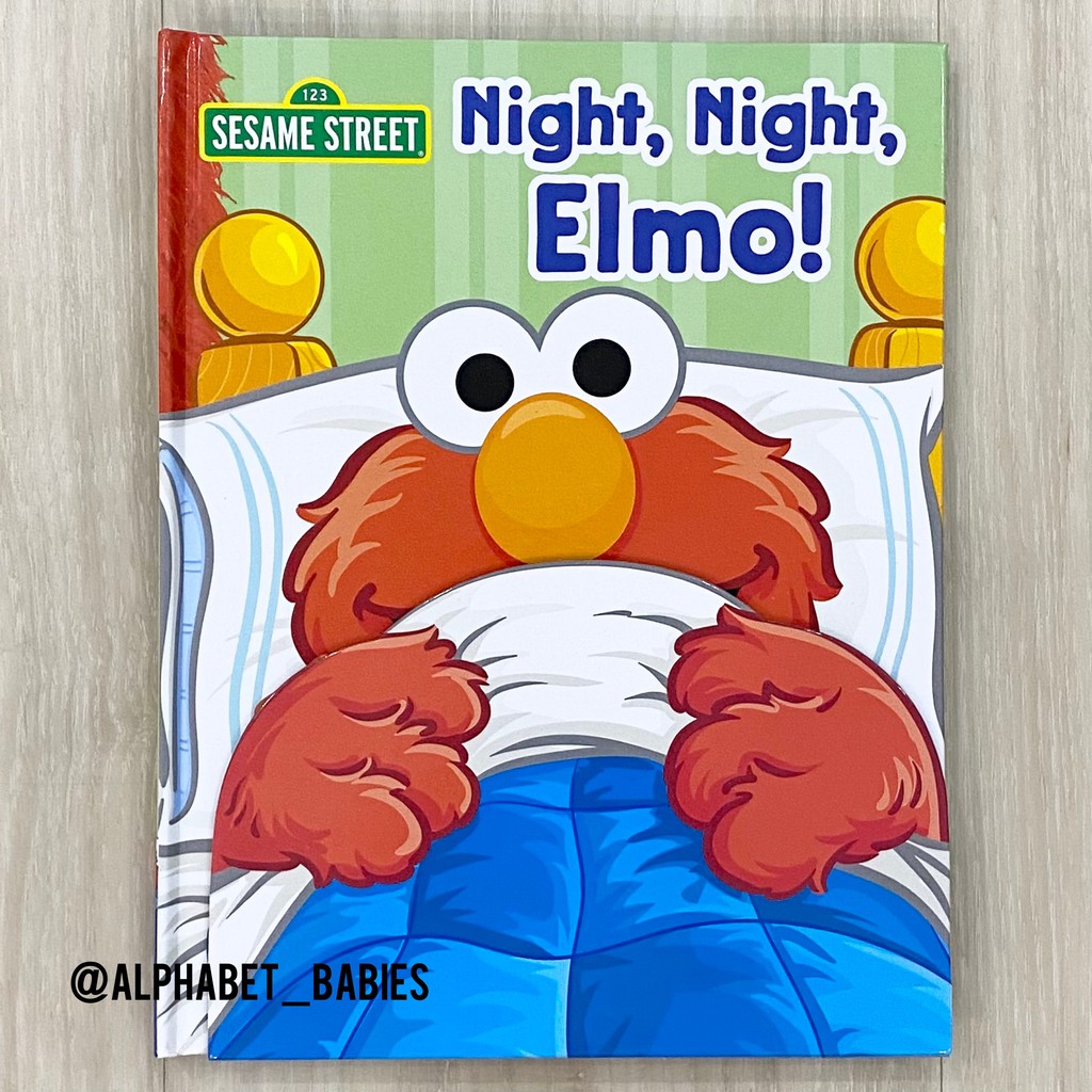 Sesame Street: Night, Night, Elmo Lift the Flap PopUp Board Book