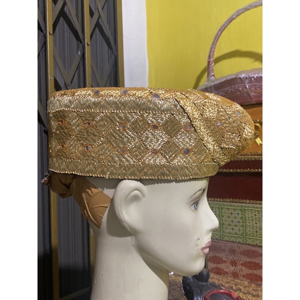 Peci Manuk Ngeghm motif mata kibau full